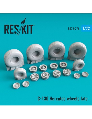 C-130 Hercules wheels set late type (weighted) 