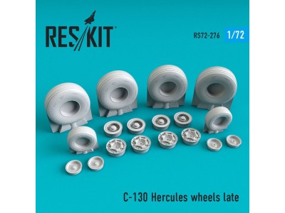 C-130 Hercules wheels set late type (weighted) 