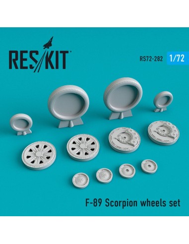 F-89 Scorpion wheels set 