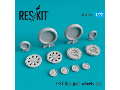 F-89 Scorpion wheels set 
