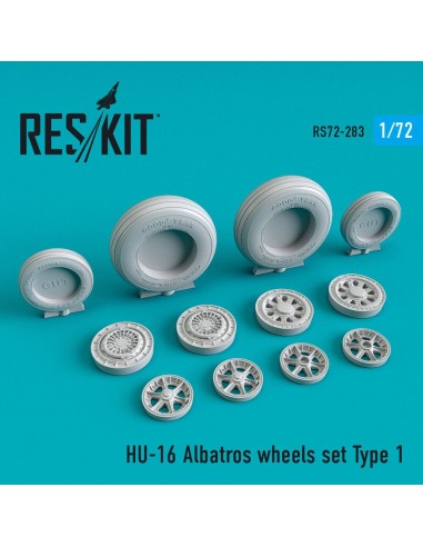 HU-16 Albatros wheels set type 1 