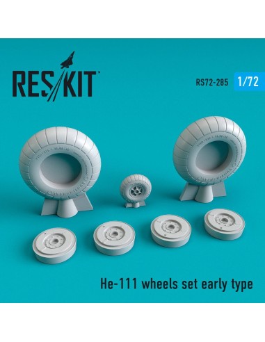 He-111 wheels set early type 
