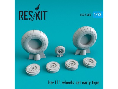 He-111 wheels set early type 