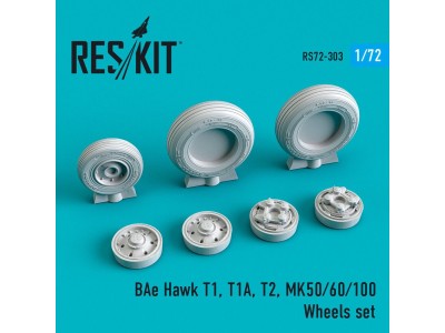 BAe Hawk T1, T1A, T2, MK50/60/100 wheels set 