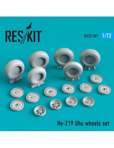 He-219 Uhu wheels set 
