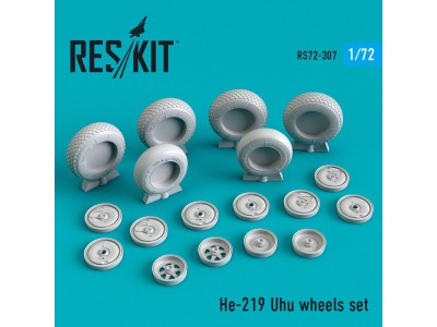 He-219 Uhu wheels set 