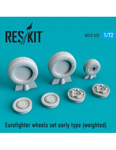 Eurofighter wheels set early type (weighted) 
