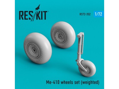 Me-410 wheels set (weighted) 