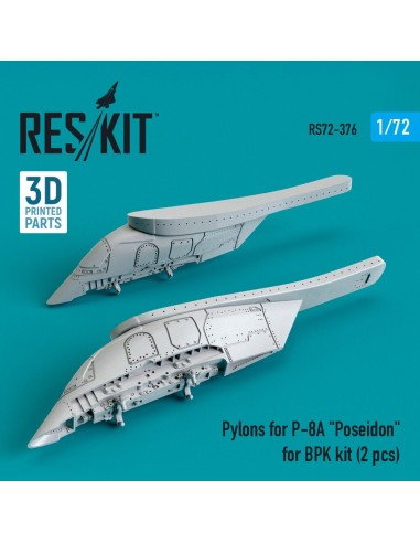 Pylons for P-8A Poseidon for BPK kit (2 pcs) (3D Printed) 