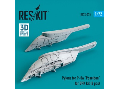 Pylons for P-8A Poseidon for BPK kit (2 pcs) (3D Printed) 