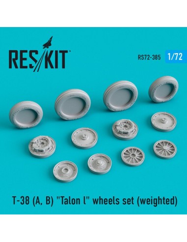 T-38 (A, B) Talon l wheels set (weighted) 
