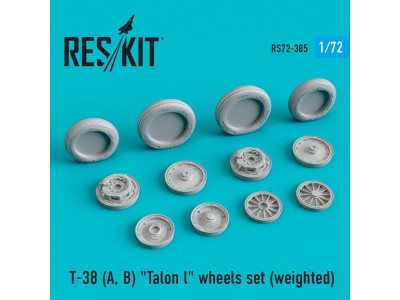 T-38 (A, B) Talon l wheels set (weighted) 