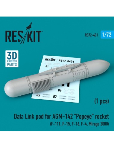 Data Link pod for AGM-142 Popeye rocket (F-15, F-16, F-4, Mirage 2000, F-111) 