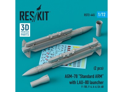AGM-78 Standard ARM with LAU-80 launcher (2 pcs) (F-105,F-4,A-6,EA-6B) 