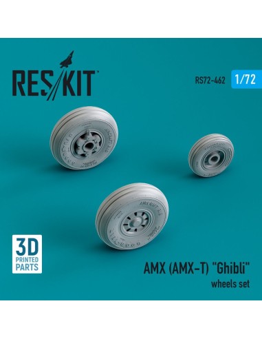 AMX (AMX-T) Ghibli wheels set (3D Printed) 