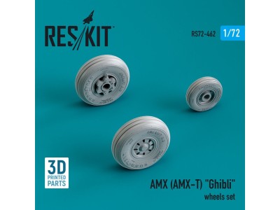 AMX (AMX-T) Ghibli wheels set (3D Printed) 