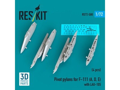 Pivot pylons for F-111 (A,D,E) with LAU-105 (4 pcs) 