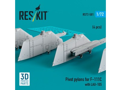 Pivot pylons for F-111C with LAU-105 (4 pcs) 