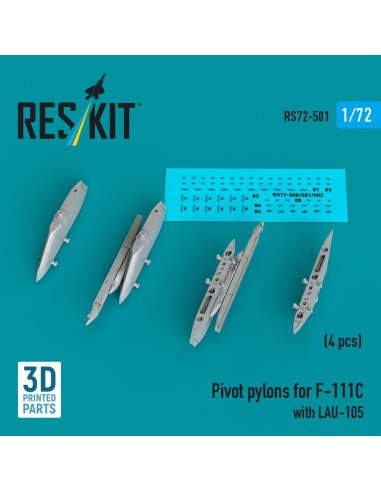 Pivot pylons for F-111C with LAU-105 (4 pcs) 