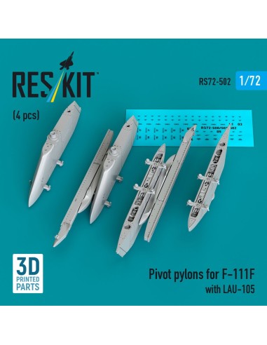 Pivot pylons for F-111F with LAU-105 (4 pcs) 
