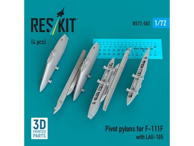 Pivot pylons for F-111F with LAU-105 (4 pcs) 
