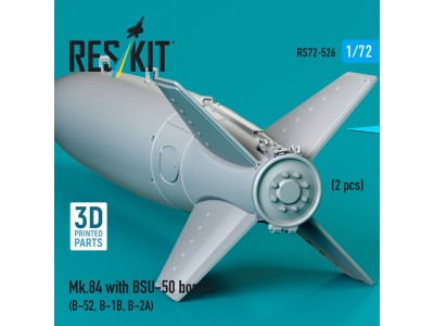 Mk.84 with BSU-50 bombs (2 pcs) (B-52, B-1B, B-2A) (3D Printed) 
