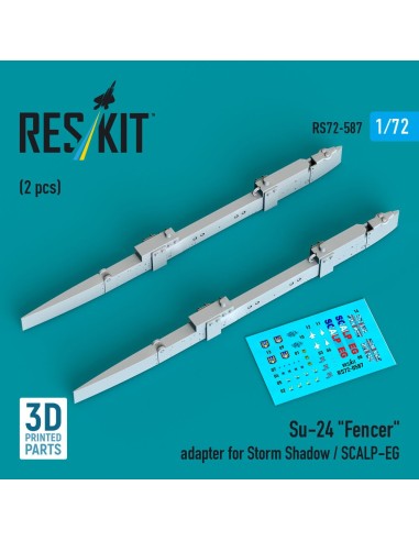 Su-24 Fencer adapter for Storm Shadow / SCALP-EG (2 pcs) (3D Printed) 