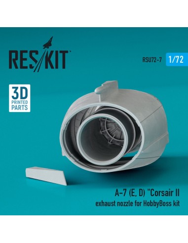 A-7 (E,D) Corsair II exhaust nozzle for HobbyBoss kit (3D Printed) 