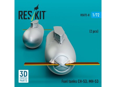 Fuel tanks ??-53 (2 pcs) (3D Printed) 
