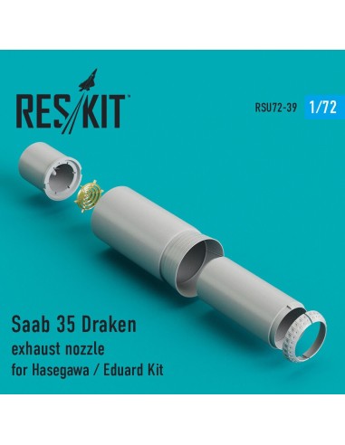 Saab 35 Draken exhaust nozzle for Hasegawa/Revell kits 