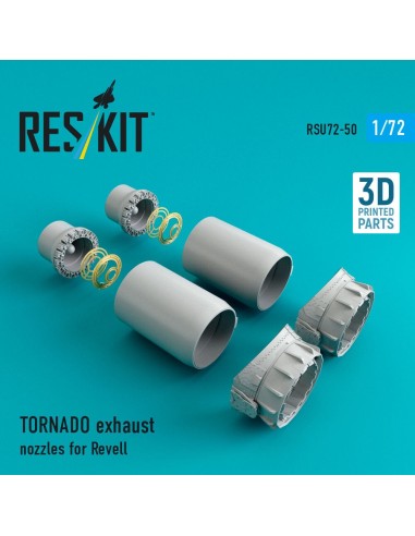 TORNADO exhaust nozzles for Revell kit (3D Printed) 