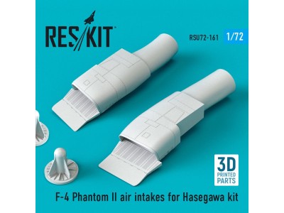 F-4 Phantom II air intakes for Hasegawa kit (3D Printed) 