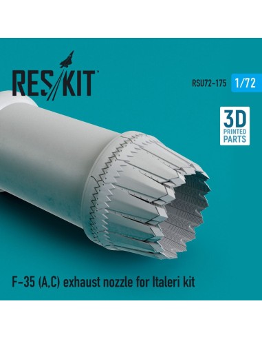 F-35 (A,C) Lightning II exhaust nozzle for Italeri kit 