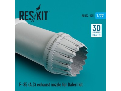 F-35 (A,C) Lightning II exhaust nozzle for Italeri kit 