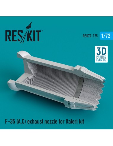 F-35 (A,C) Lightning II exhaust nozzle for Italeri kit 