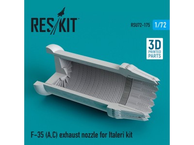 F-35 (A,C) Lightning II exhaust nozzle for Italeri kit 