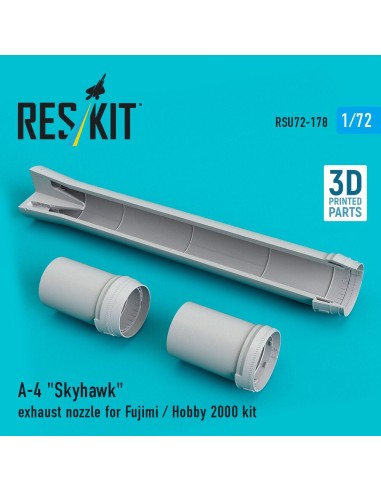 A-4 Skyhawk exhaust nozzle for Fujimi / Hobby 2000 kit (3D Printed) 