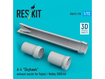 A-4 Skyhawk exhaust nozzle for Fujimi / Hobby 2000 kit (3D Printed) 
