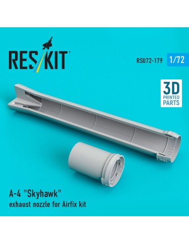 A-4 Skyhawk exhaust nozzle for Airfix kit (3D Printed) 