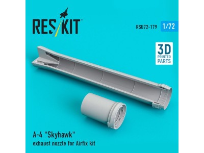 A-4 Skyhawk exhaust nozzle for Airfix kit (3D Printed) 