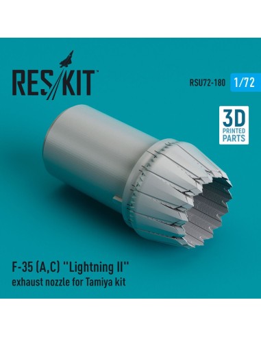 F-35 (A,C) Lightning II exhaust nozzle for Tamiya kit (3D Printed) 