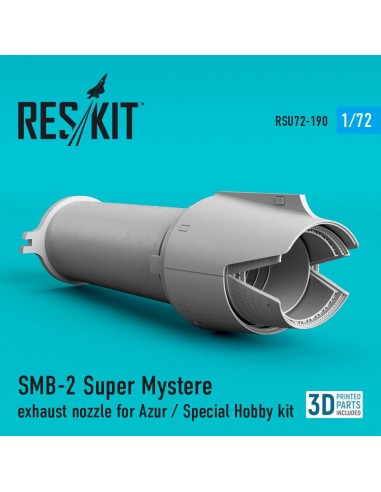 SMB-2 Super Mystère exhaust nozzle for Azur / Special Hobby kit 