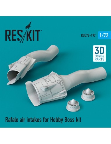 Rafale air intakes for Hobby Boss kit (3D Printed) 