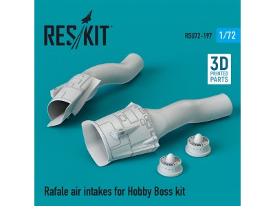 Rafale air intakes for Hobby Boss kit (3D Printed) 