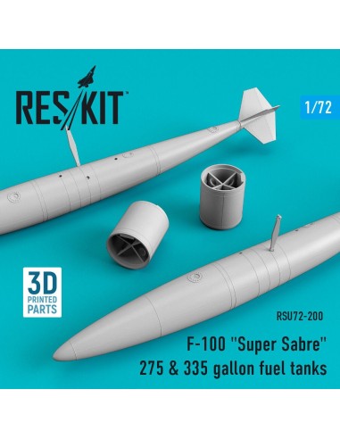 F-100 Super Sabre 275 & 335 gallon fuel tanks 