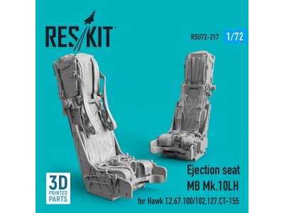 Ejection seat MB Mk.10LH for Hawk T.2,67,100/102,127,CT-155 (3D Printed) 