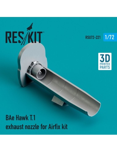 BAe Hawk T.1 exhaust nozzle for Airfix kit (3D Printed) 