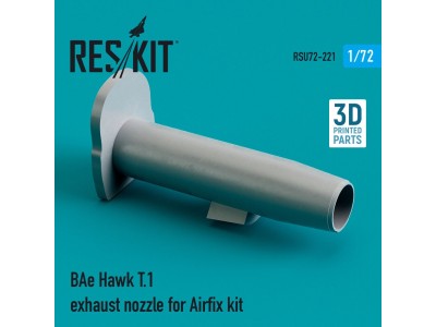 BAe Hawk T.1 exhaust nozzle for Airfix kit (3D Printed) 