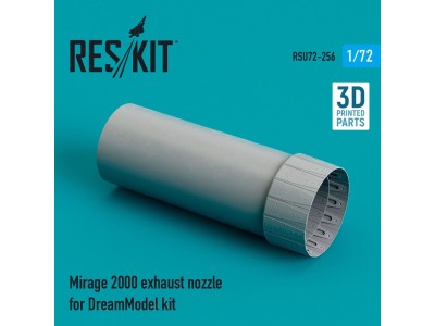 Mirage 2000 exhaust nozzle for DreamModel kit (3D Printed) 