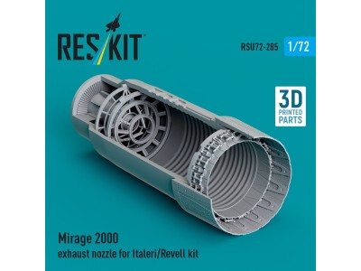 Mirage 2000 exhaust nozzle for Italeri/Revell kit (3D Printed) 
